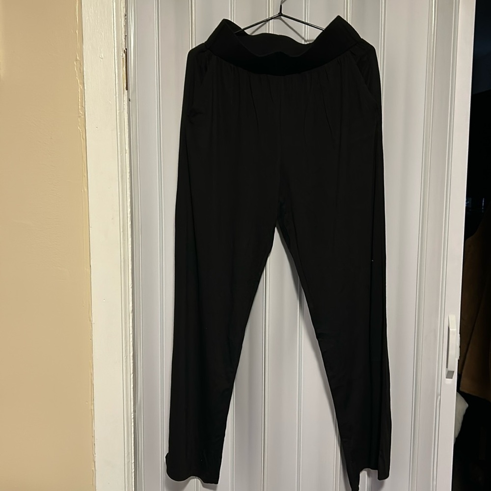 Casual pants - black